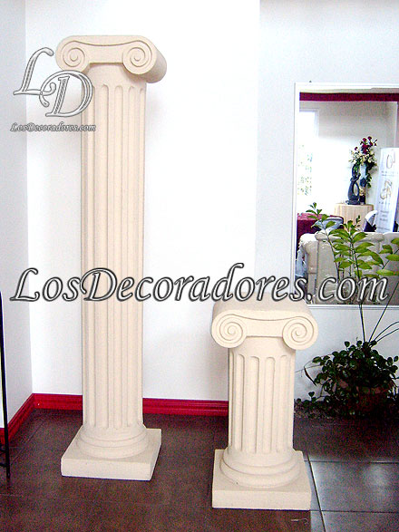 Columnas Griegas para eventos especiales